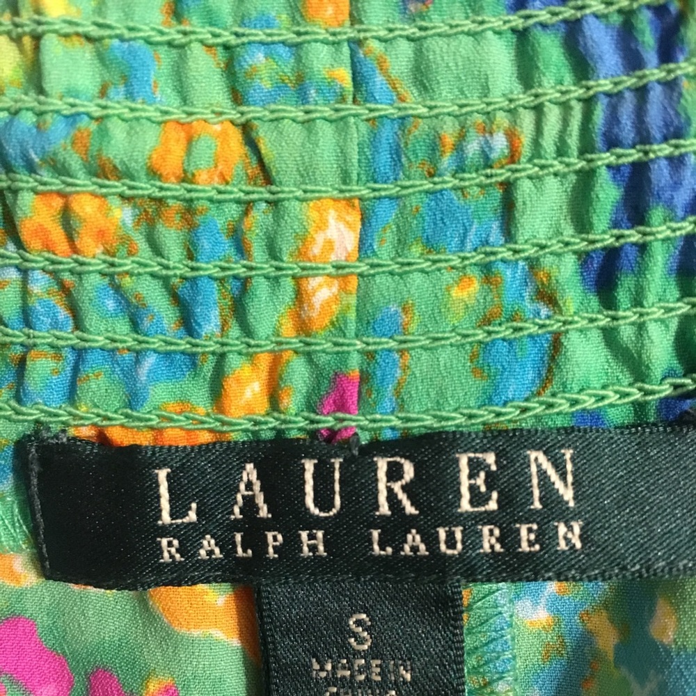 Lauren Ralph Lauren Colorful Drawstring Pants - Picture 2 of 5